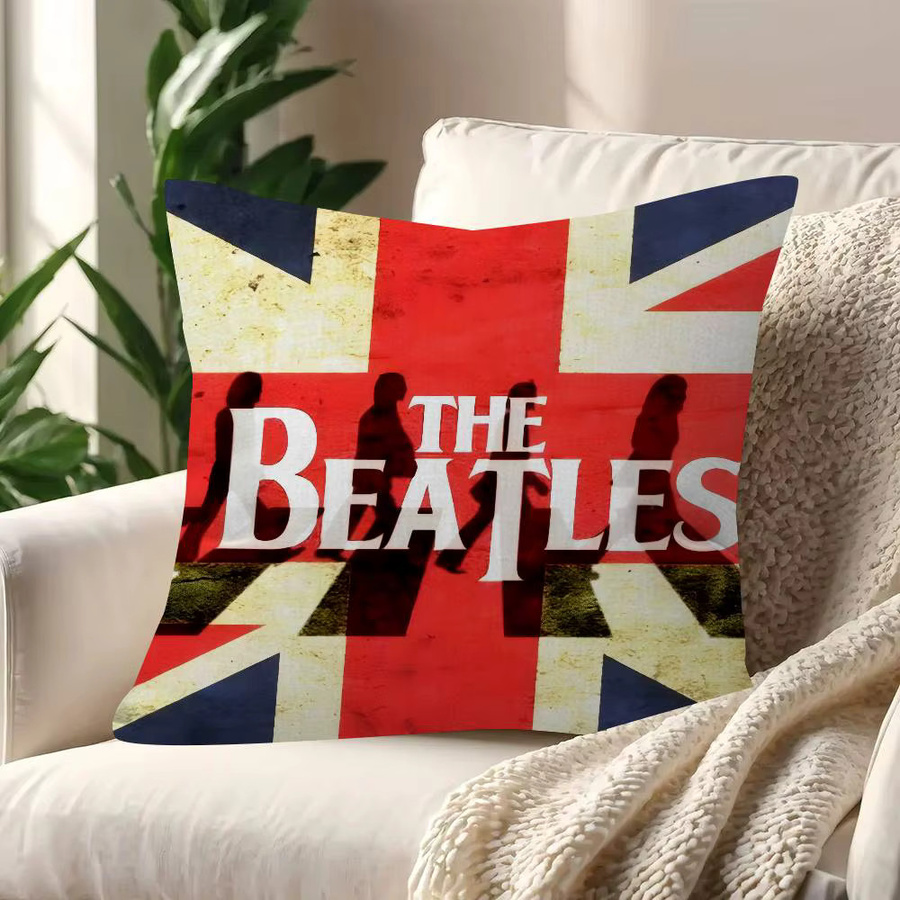 KAYOU Yellow Submarine T-The Beatles Dekokissen mit Grafikdesign, Multicolour, B/B/B: 45 x 45 x 45 cm - Bild 1