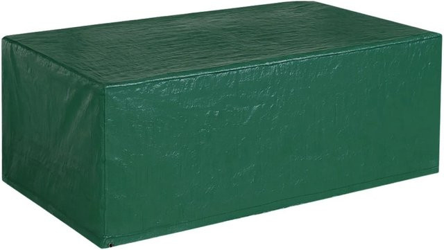 osoltus Schutzhaube für Gartentisch aus PE-Gewebe, Grün, B: 200 cm, T: 160 cm, H: 70 cm - Bild 1