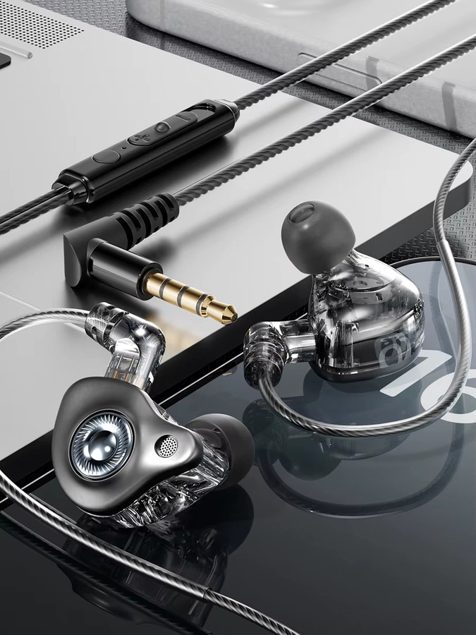 EARDECO In-Ear Kopfhörer mit 3,5mm Jack und USB-C, Weiß, mit 9D Surround Deep Bass Stereo und ENC Noise Reduction, abnehmbare Kabel - Bild 6