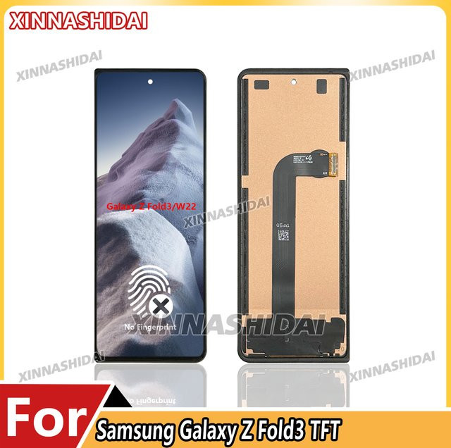Samsung Galaxy Z Fold 3 F926 F9260 LCD-Display-Ersatz mit Digitizer-Einheit und Rahmen in Schwarz, 6,5 Zoll - Bild 1