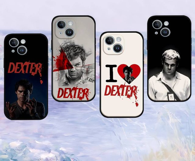 Schwarze Handyhülle I Love Dexter Edit passend für Apple iPhone 17, 16, 15, 14, 13, 11 Pro Max, Plus, X, Xr, Xs Max und 13 Mini - Bild 1