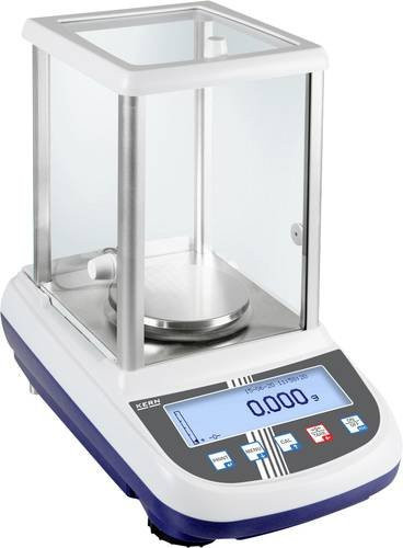 Kern PLJ 2000-3A Präzisionswaage mit 2100 kg Wägebereich und 0,001 g Ablesbarkeit in Weiß und Mehrfarbig - Bild 1