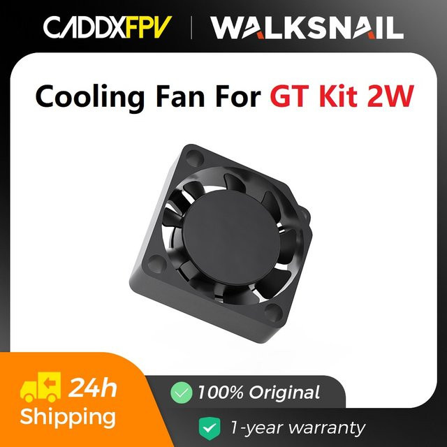 CADDXFPV Walksnail Lüfter für Avatar HD GT KIT Max 2W VTX in Schwarz - Bild 1