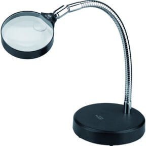 SCHWEIZER Standlupe 4x, Schwarz - Bild 1