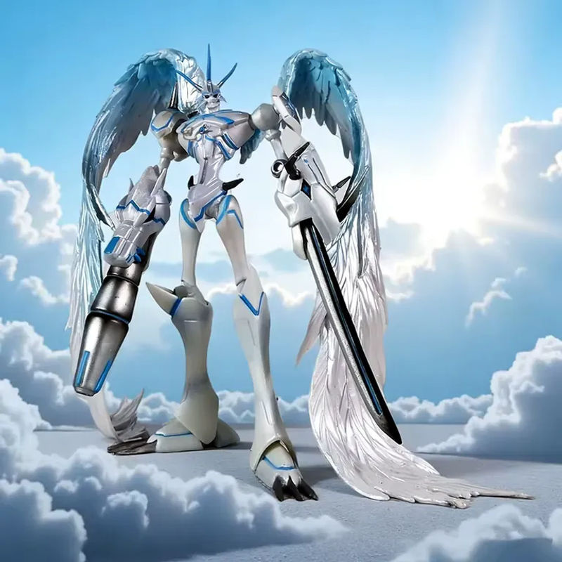 Bandai Digimon Omegamon Barmherziger Modus Figur in Weiß, Höhe: 19 cm - Bild 2