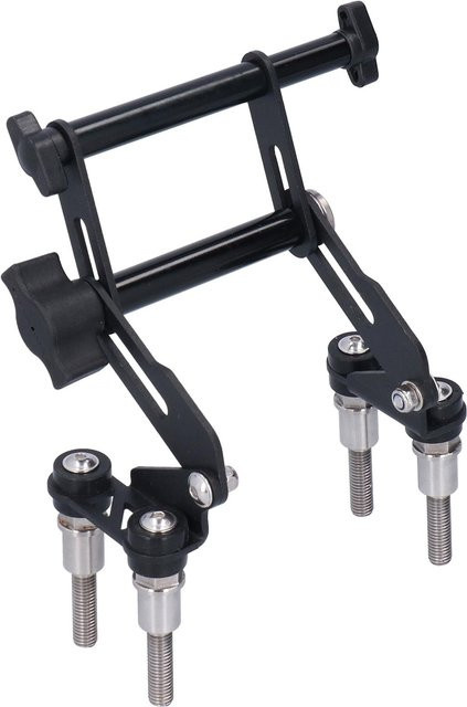 CARDduo Motorrad GPS Navigationshalterung und Handyhalterung in Schwarz für R1250GS - Bild 1