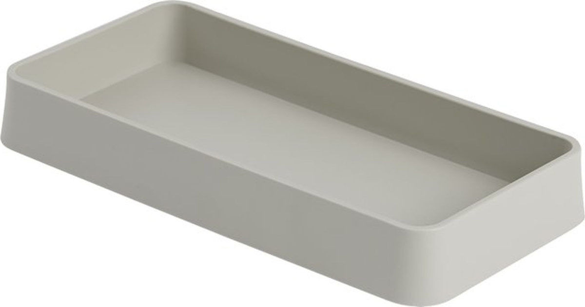 Muuto Arrange Desktop Series Tray Grau aus Kunststoff B/T: 25 x 12 cm - Bild 1