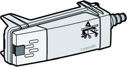 Schneider Electric KBC Abgangsadapter KBC16DCB21, 16A, direkt, variable Phasenabgriffe, L+N+PE, weiß - Bild 1
