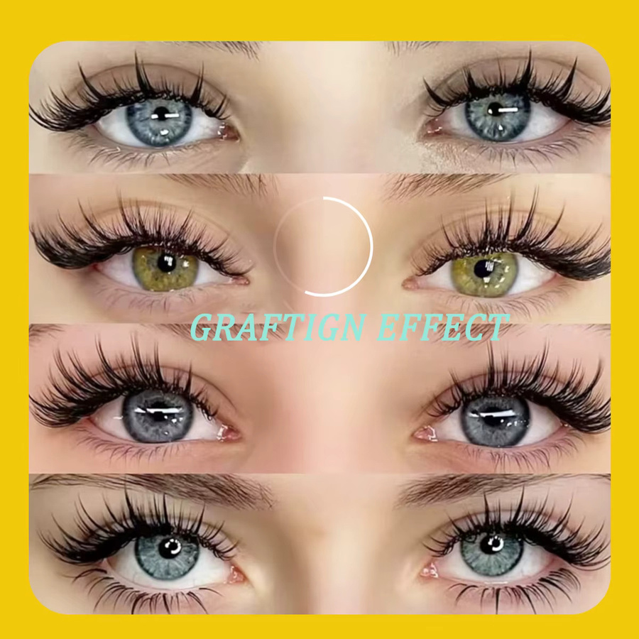VETERAN TECH Domi LB LC M Curl 5D Flower Lashes Wimpernverlängerung, Natürlich - Bild 5
