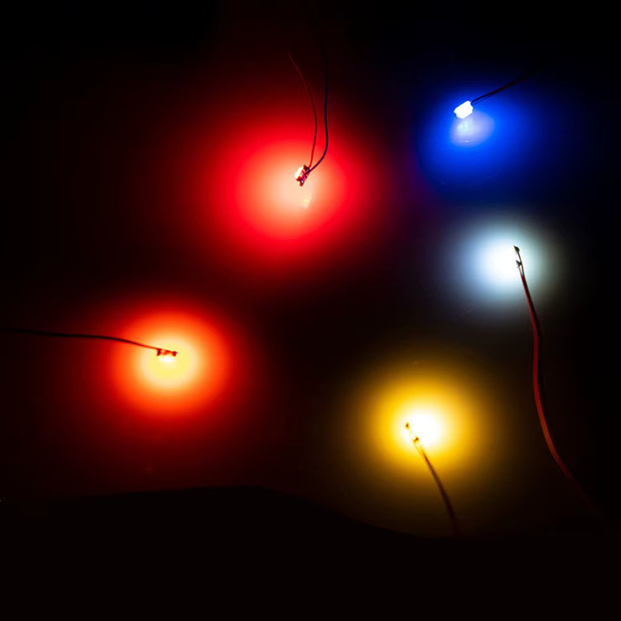 SANMERSEN Wired Micro Led, SMD Lampe, Bunt / Mehrfarbig, 10-teiliges Set - Bild 3
