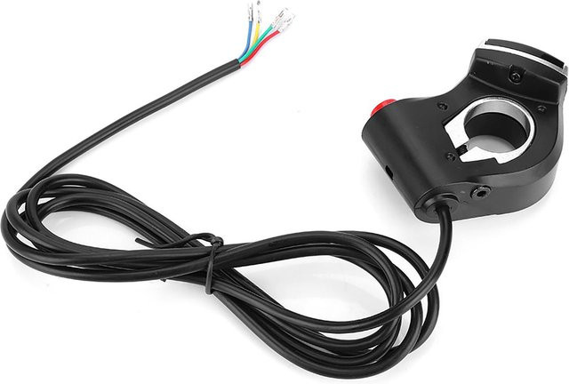 Fishine 2 in 1 Licht und Hupe Schalter für Elektrofahrräder, Mountainbikes und E-Bikes in verschiedenen Farben - Bild 1