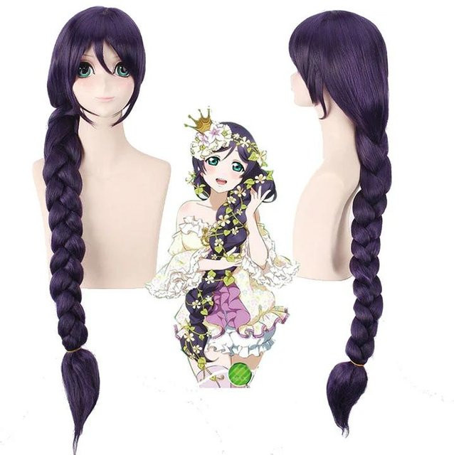 WHIMSICAL W Cosplay Perücke Nozomi Tojo, Hitzebeständiges Kunsthaar - Bild 1