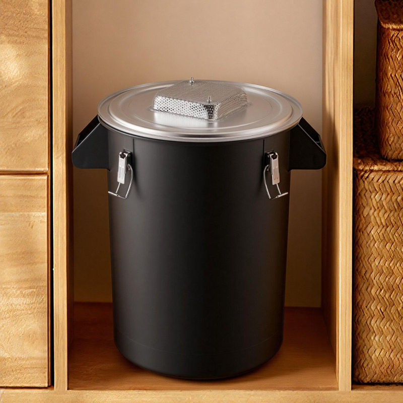 Elektrische Getreidemühle von Buying Solutions, MB mit 600W Leistung, Kommerzielle Gewürzmühle und Pulverisierer in Schwarz mit verzinkten Klingen für Trockengetreide, 53 l - Bild 3