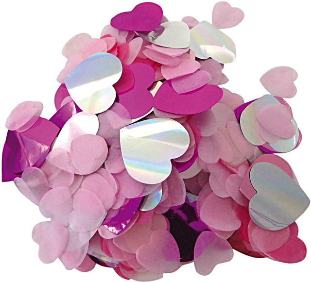 Rico Design Konfetti Mix Herz Multicolor 20g - Bild 1
