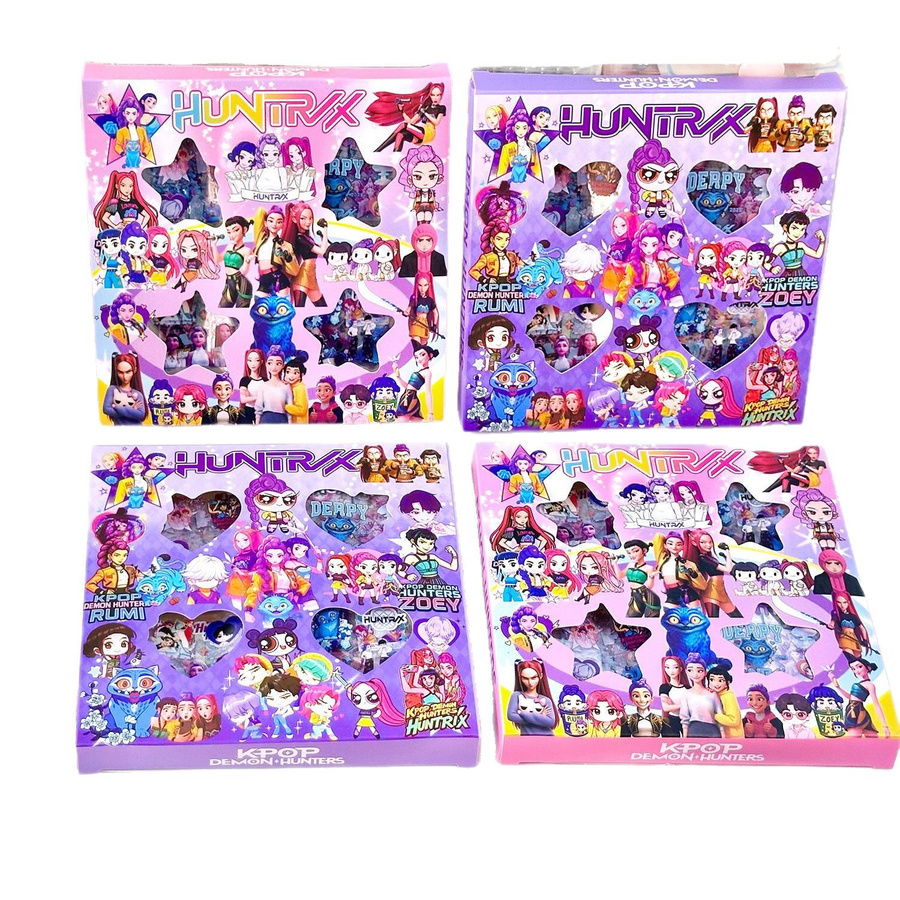 Kpop Teufelsjägerinnen Gruppe DIY Sticker, multicolor, Papier - Bild 4