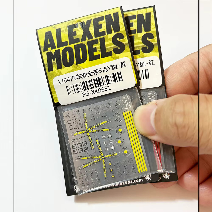 Alexen Modellauto, Metall, 1:64, Gelb, Zubehör - Bild 4
