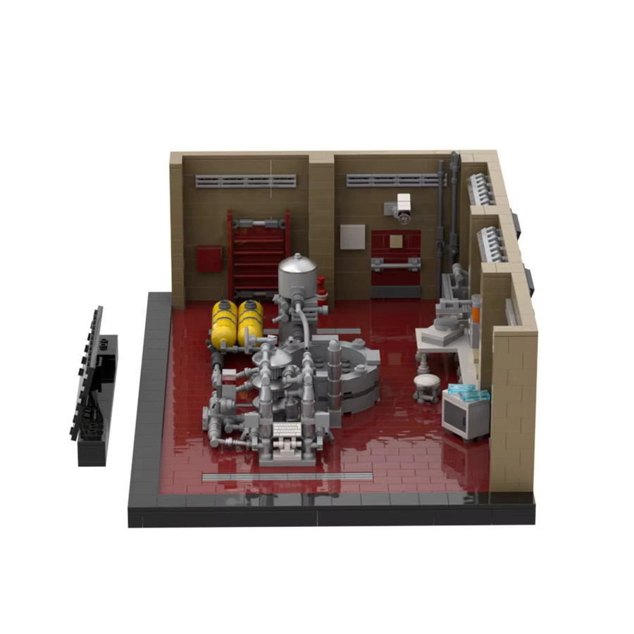 GOBRICKS Breaking Bad Superlab Modellbausteine Set mit 1180 Teilen in Mehrfarbig - Bild 2