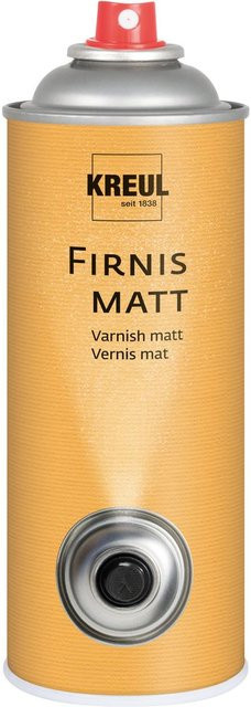 Kreul Künstler Sprühfirnis für Acryl und Öl, transparent, matt, 400 ml - Bild 1