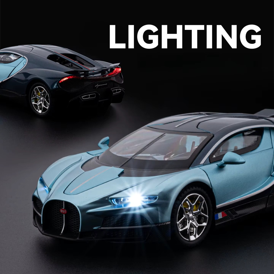 MINI AUTO Tourbillon Super Sport Modellauto, 1:24, Metall, mit Licht und Sound - Bild 2