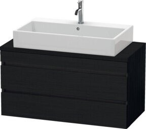 Duravit Waschtischunterschrank DuraStyle in Weiß mit 2 Schubkästen, Breite: 100 cm, Tiefe: 47,8 cm, Höhe: 51,2 cm - Bild 1