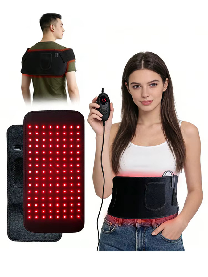 OPSLEA Rotlicht-Massagegürtel mit 120 LEDs, Unisex - Bild 6