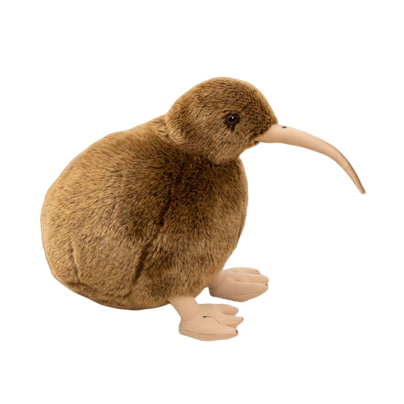 MIAOOWA Braun Kiwi Plüsch Spielzeug, Stofftier, 12/28cm - Bild 3