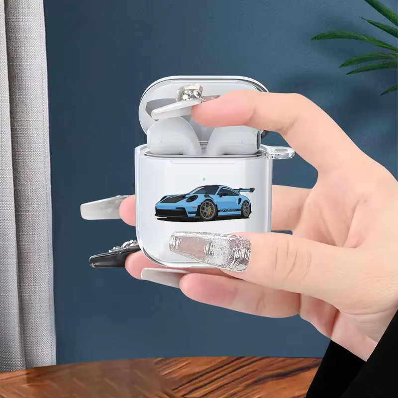 Transparente Sportwagen-Schutzhülle für Apple AirPods 4, 3 und Pro 3 - Bild 2