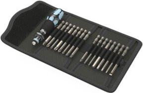 Wera Kraftform Kompakt 60 Bit-Schraubendreher Set aus Edelstahl, 17-teilig, Silber/Mehrfarbig - Bild 2
