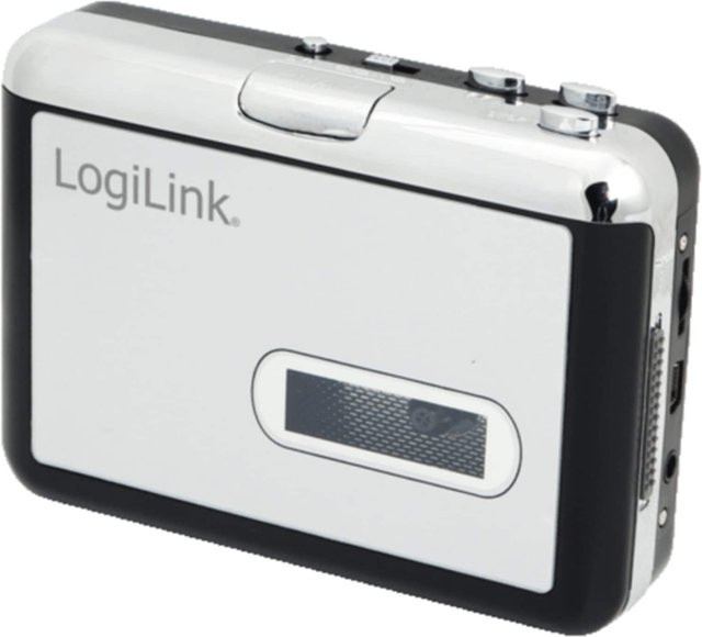 LogiLink UA0156 Kassetten-Digitalisierer in Silber mit USB-Anschluss - Bild 1