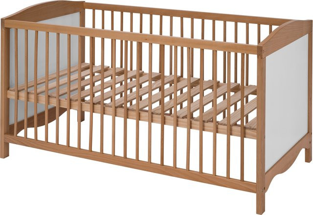 LIVARNO HOME Babybett aus Massivholz in Braun, B/T: 140 x 70 cm - Bild 1