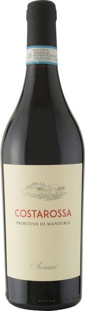 Surani Costarossa Primitivo Rotwein, Apulien, 2024, trocken, 0,75 l - Bild 1