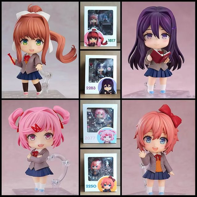 Bandai Doki Doki Literature Club! Monika Natsuki Sayori Yuri Actionfigur, Einzelfigur - Bild 1