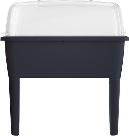 Prosperplast Hochbeet Respana Planter Set in Anthrazit-Grau, B: 38,7 cm, H: 82,0 cm, T: 77,0 cm - Bild 1