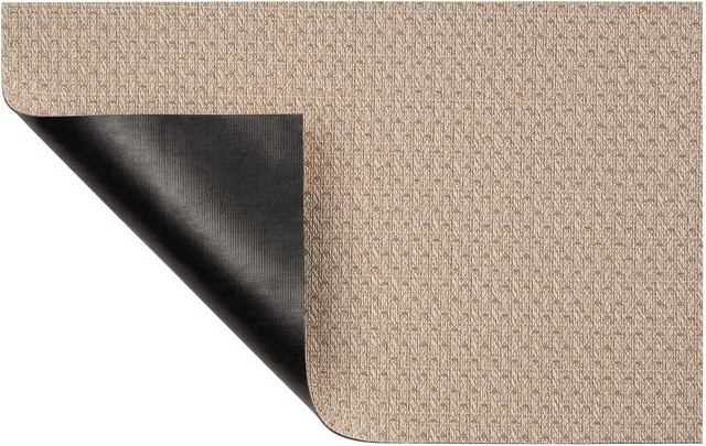 Karat Outdoor-Teppich Design Lecce in Beige mit abstraktem Muster für Balkon, Terrasse und Garten - Bild 1