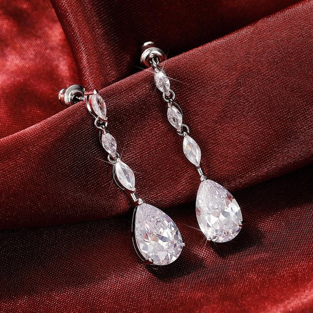 YIRAN Jewelry Ohrringe, Zirkonia, Damen - Bild 1