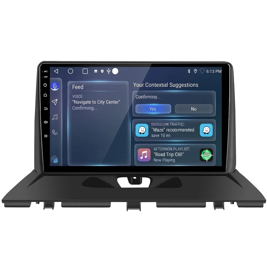 Junsun 9 Zoll Autoradio für Peugeot Expert 2007 bis 2016 mit Bluetooth und GPS in Schwarz - Bild 2