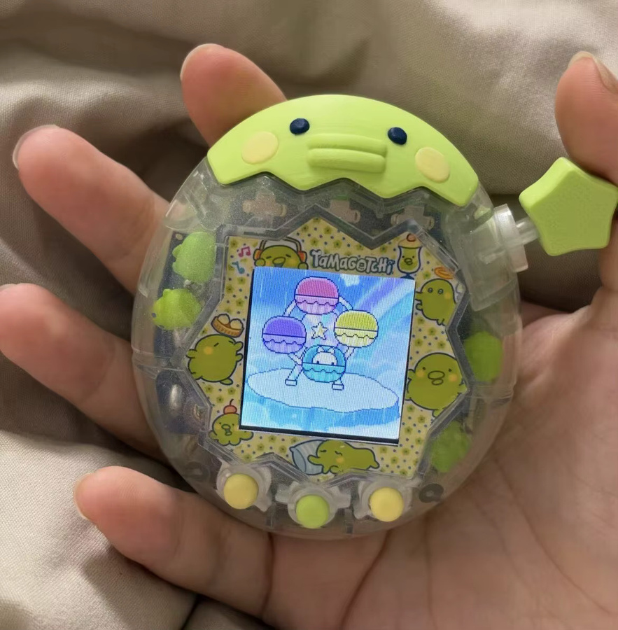 Bandai Tamagotchi Paradise Green DIY, Grüne Ersatzschale Schutzhülle für Digitale Haustier-Spielzeuge - Bild 2