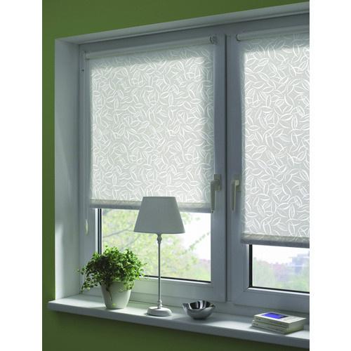 Gardinia EasyFix Rollo Jahreszeiten, Weiß, B/H: 75 x 150 cm - Bild 2
