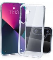 Nevox StyleShell SHOCKFlex Handyhülle für Samsung Galaxy S25 FE, transparent - Bild 1