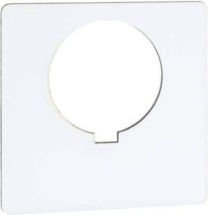 Schneider Electric Einlegeschild 9001KN100WP in Weiß - Bild 1