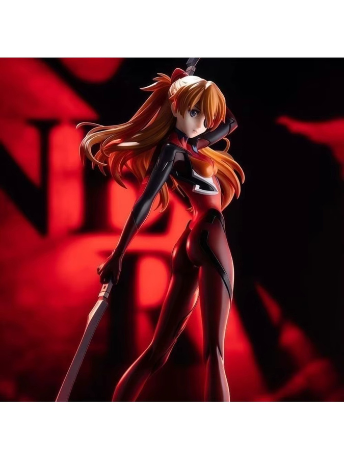 Bandai Evangelion Asuka Langley Soryu, Anime-Figur, Modell Statue, 26cm - Bild 3