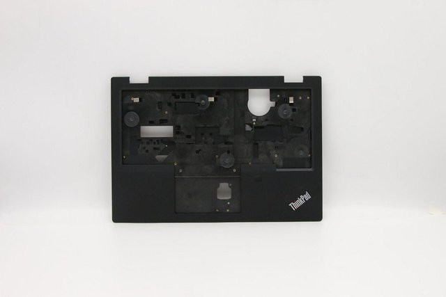 Lenovo C Cover mit Fingerabdrucksensor Clamshell in Schwarz (5CB0W35025) - Bild 1