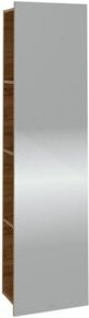 V&B Spiegelregal Subway 3.0 in Kansas Oak mit Regal links, B/H/T: 45 x 170 x 30 cm - Bild 1