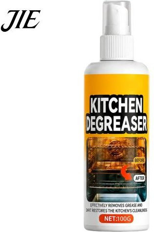 Baiheheha Ofenentfetter Spray Grillreiniger Gelb, starker Fettlöser und Mehrflächen-Fleckenentferner, 100g - Bild 1