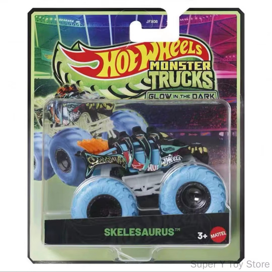 Hot Wheels Monster Trucks 5 Alarm, Diecast-Modell, leuchtend im Dunkeln, ab 3 Jahren - Bild 2