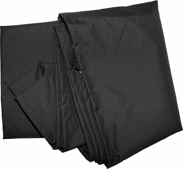 OUTTECH Schutzhülle für Chaise Lounges aus Ripstop-Polyester, schwarz, B/T/H: 170 x 75 x 55 cm - Bild 1