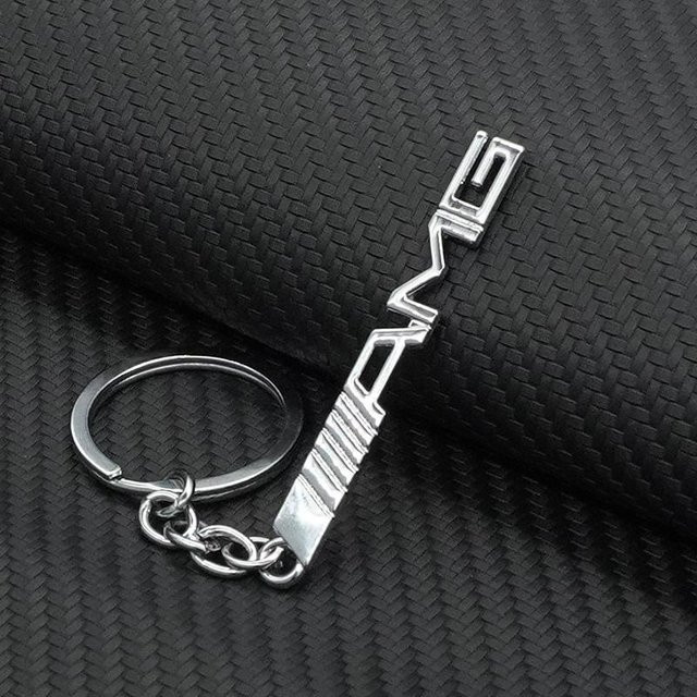 Schlüsselanhänger Metall, Schwarz, Unisex - Bild 1