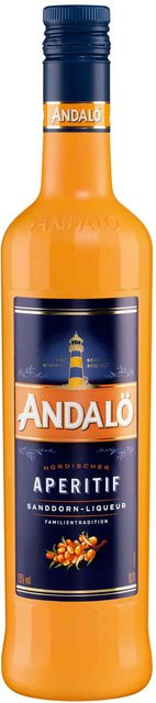 ANDALÖ Nordischer Aperitif Sanddornlikör 0,7 l - Bild 1