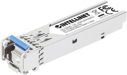 Intellinet 508582 BX Transceiver-Modul 1000MBit/s 40 km in Silber - Bild 1