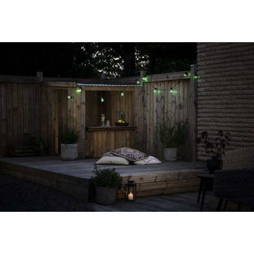 Konstsmide LED-Lichterkette RGB Multicolour in Schwarz mit 6 W und IP44 Schutz - Bild 4